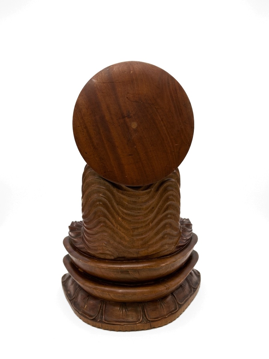 Buddha Statue Mahogany #000354, image 4 of 4