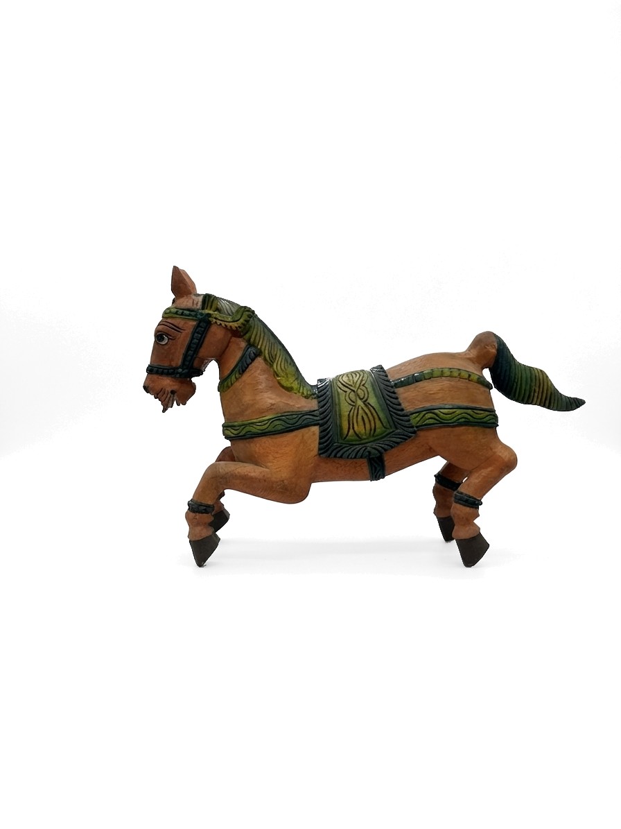 Carving Horse Mahogany #001298