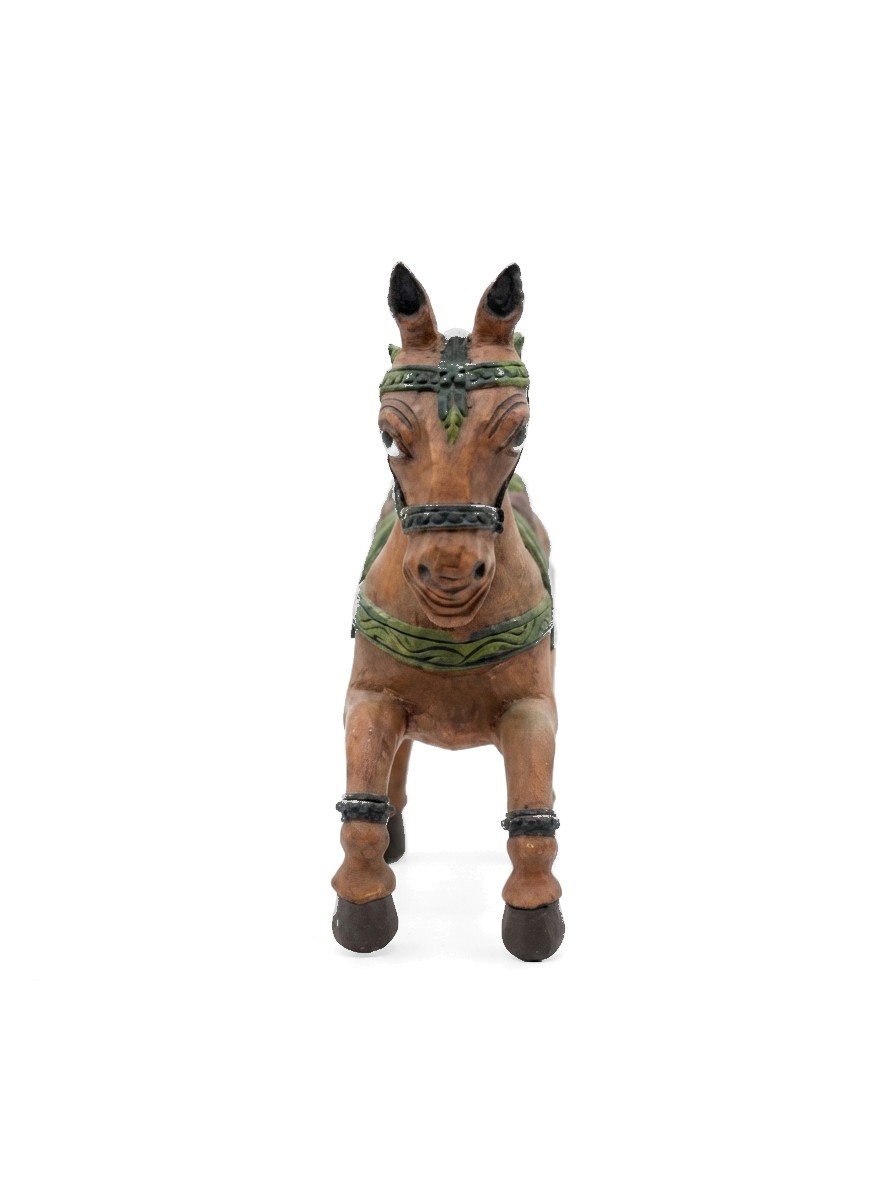 Carving Horse Mahogany #001298, image 3 of 8