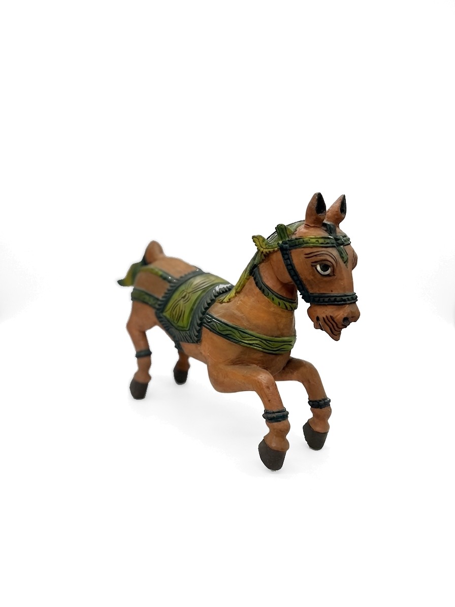 Carving Horse Mahogany #001298, image 4 of 8