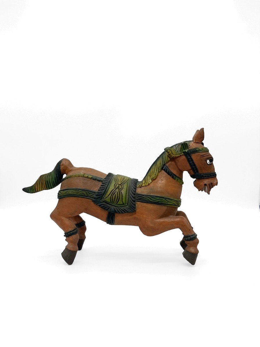 Carving Horse Mahogany #001298, image 5 of 8