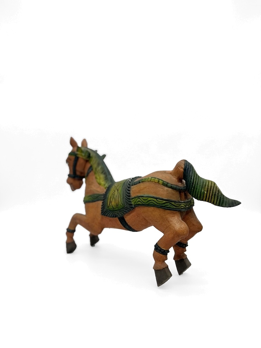 Carving Horse Mahogany #001298, image 7 of 8