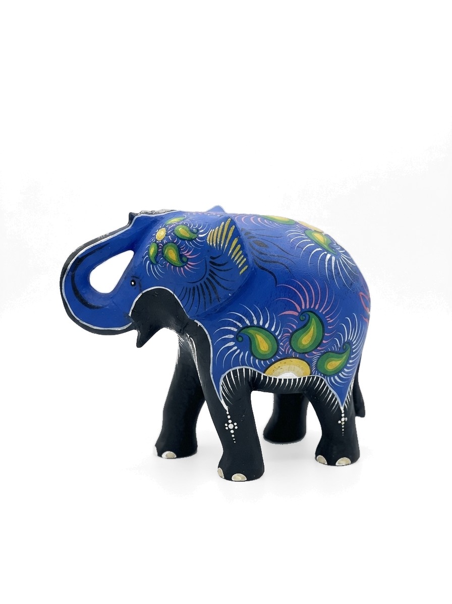 Elephant Statue Mahogany #000220, image 7 of 7