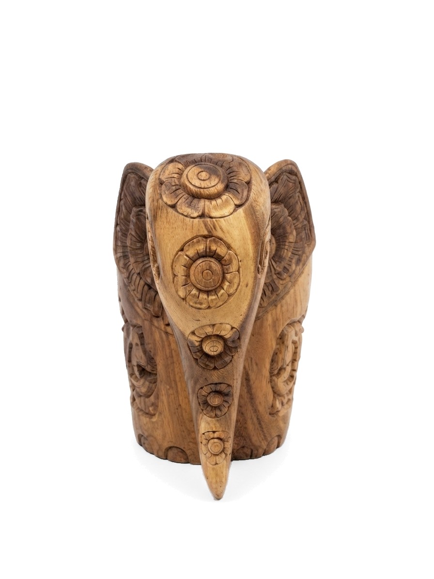 Elephant Statue Teak #008008
