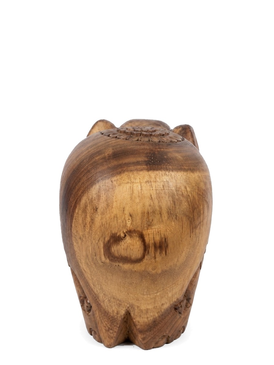 Elephant Statue Teak #008008, image 6 of 6