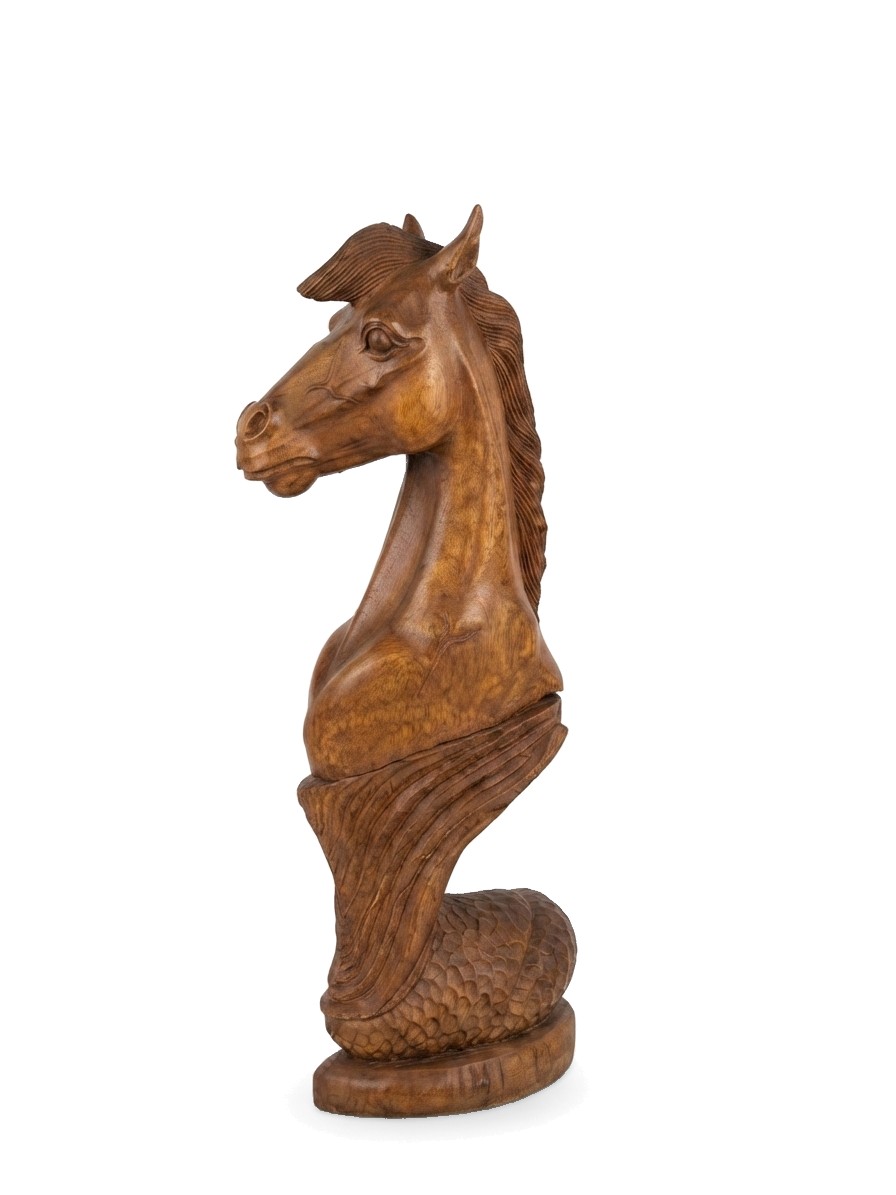 Horse Head Teak #000423, image 2 of 7