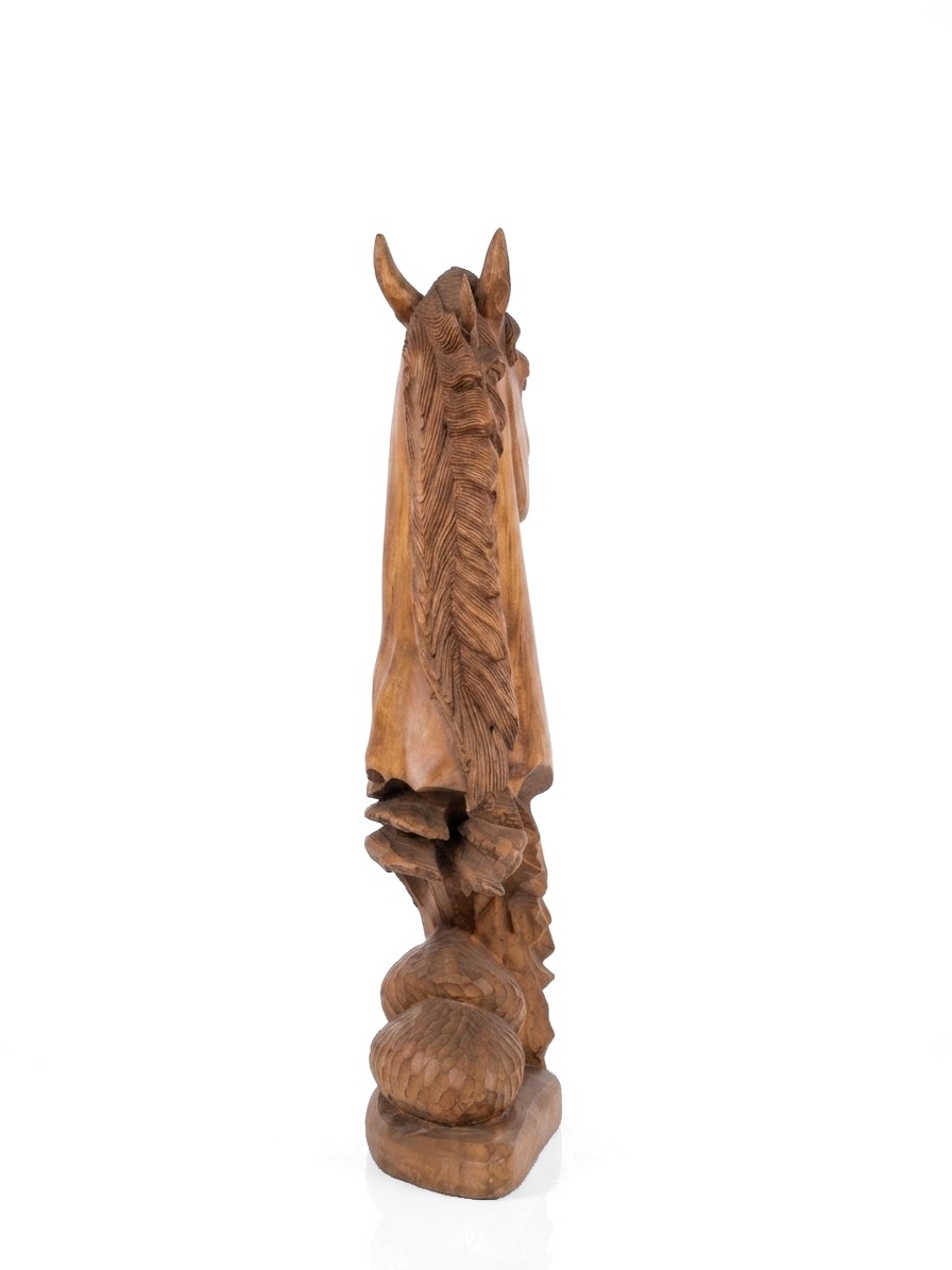 Horse Head Teak #000423, image 4 of 7