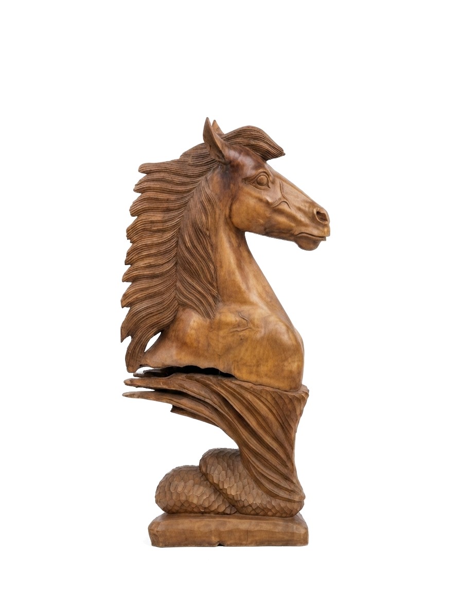 Horse Head Teak #000423, image 6 of 7
