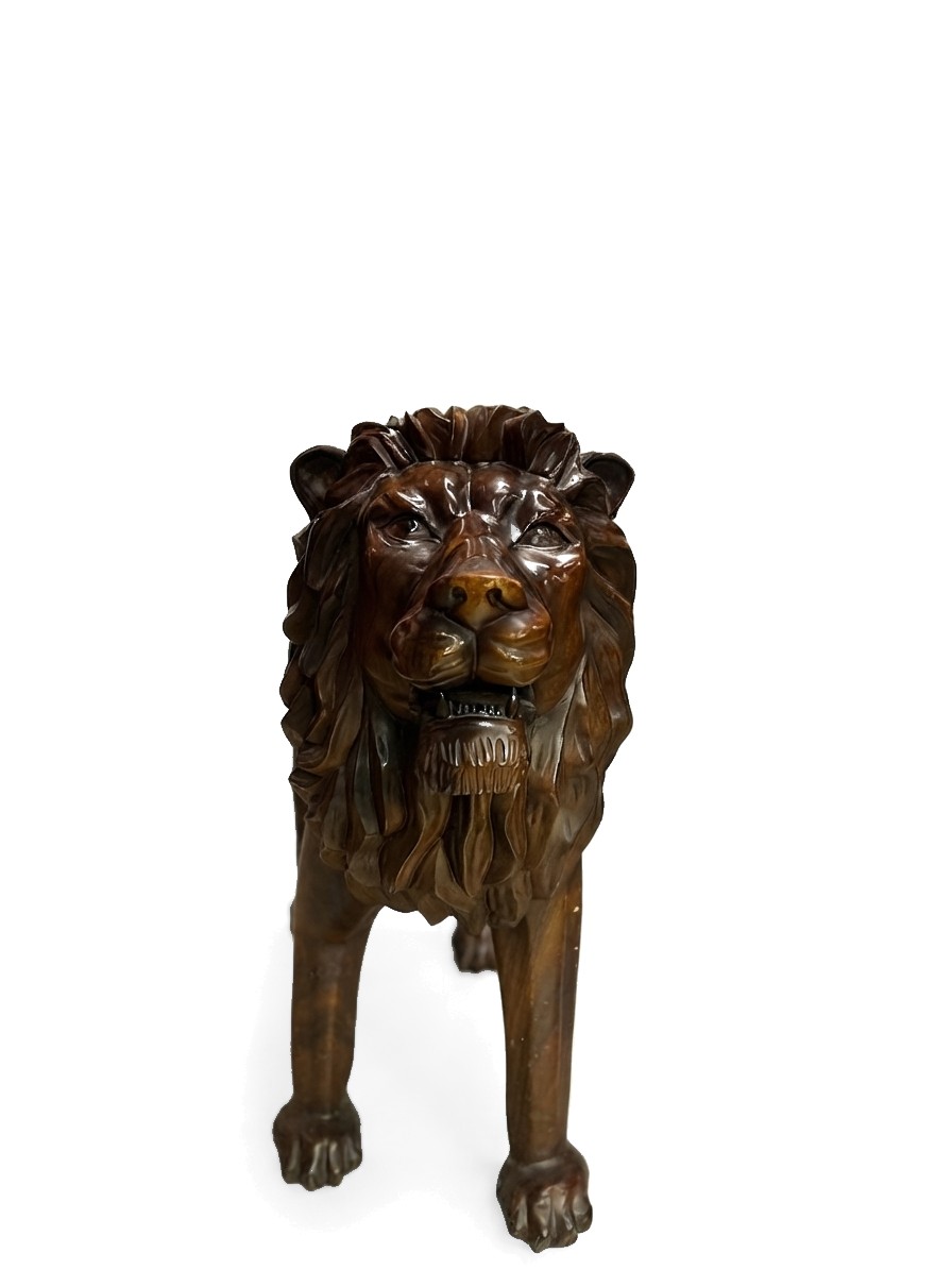 Lion Statue Mara #000166, image 3 of 7