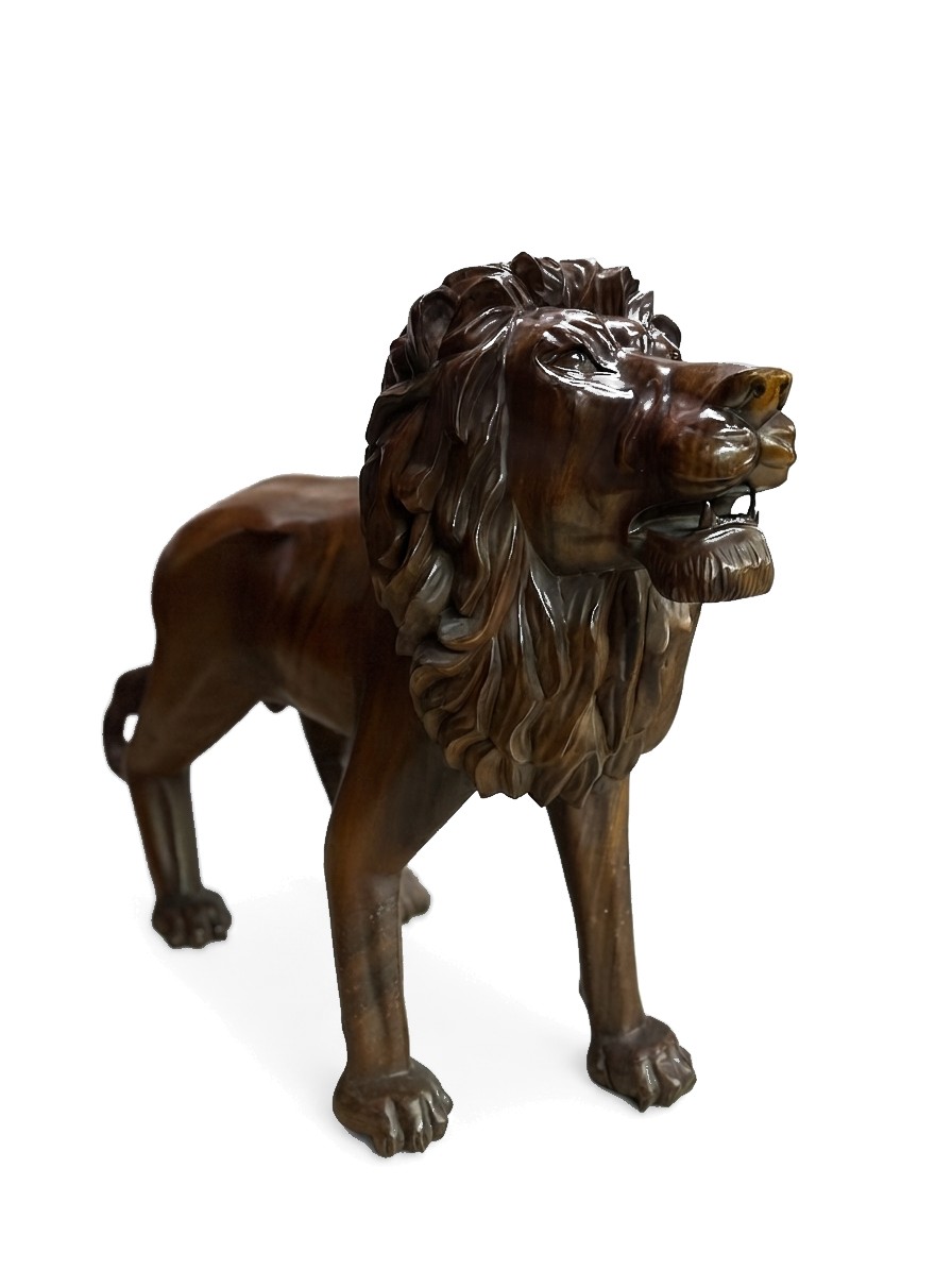 Lion Statue Mara #000166, image 4 of 7