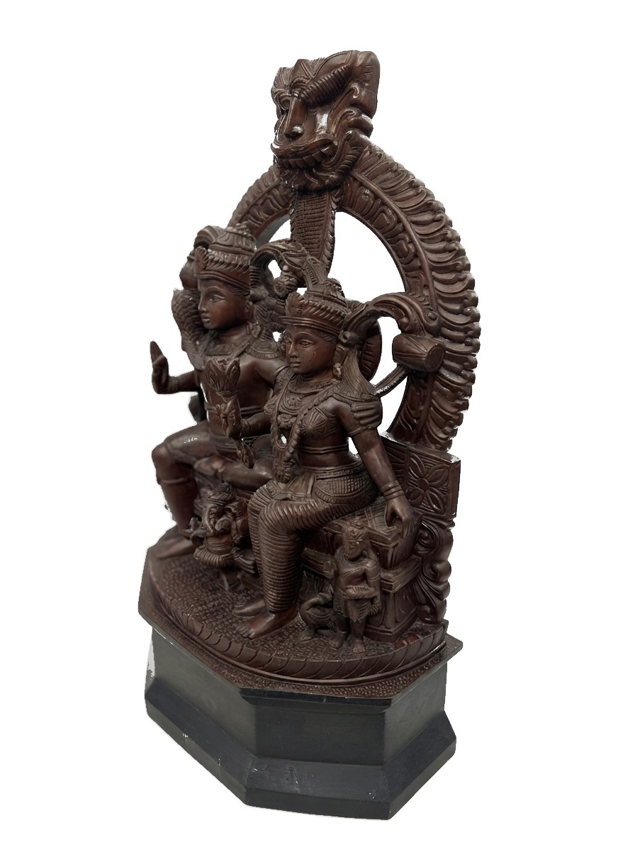 Shiva Parvathi Mahogany #000874, image 2 of 6
