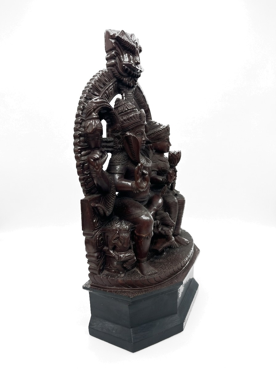 Shiva Parvathi Mahogany #000874, image 3 of 6