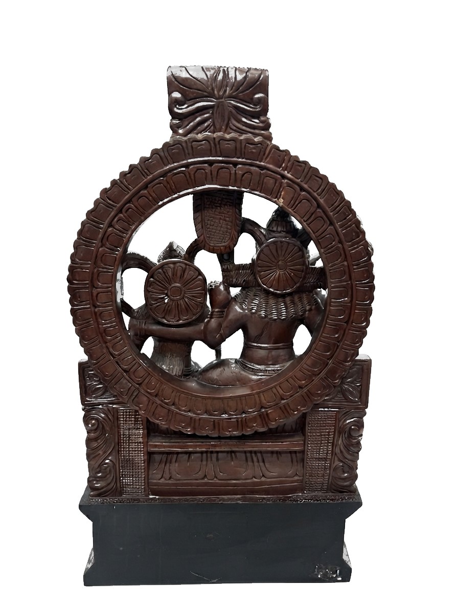 Shiva Parvathi Mahogany #000874, image 5 of 6