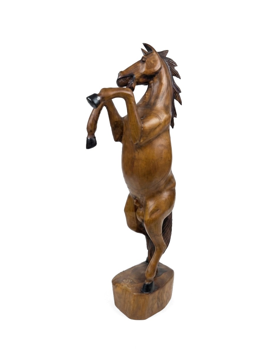 Standing Horse Teak #000210, image 5 of 7