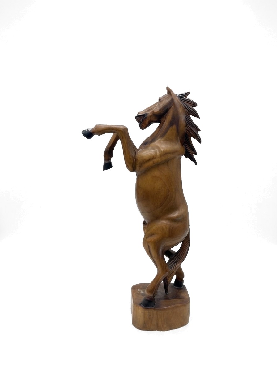 Standing Horse Teak #000210, image 6 of 7
