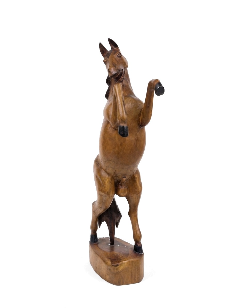 Standing Horse Teak #000210, image 7 of 7